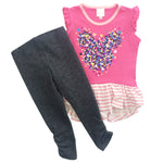 Pink Minnie Mouse! Conjunto Casual Para Niña Minnie Mouse