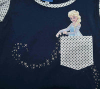 Elsa Casual Pocket Tee! Playera Para Beba Frozen