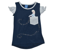 Elsa Casual Pocket Tee! Playera Para Beba Frozen