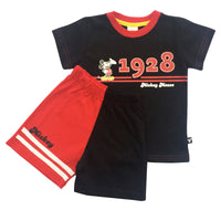 Mickey 1928! Conjunto De Short Para Bebe Disney