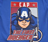 Captain America First Avenger Tee! Playera Para Niño Marvel Avengers