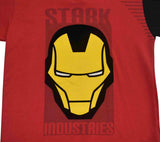 Stark Industries Iron-Man Tee! Playera Para Niño Marvel Avengers