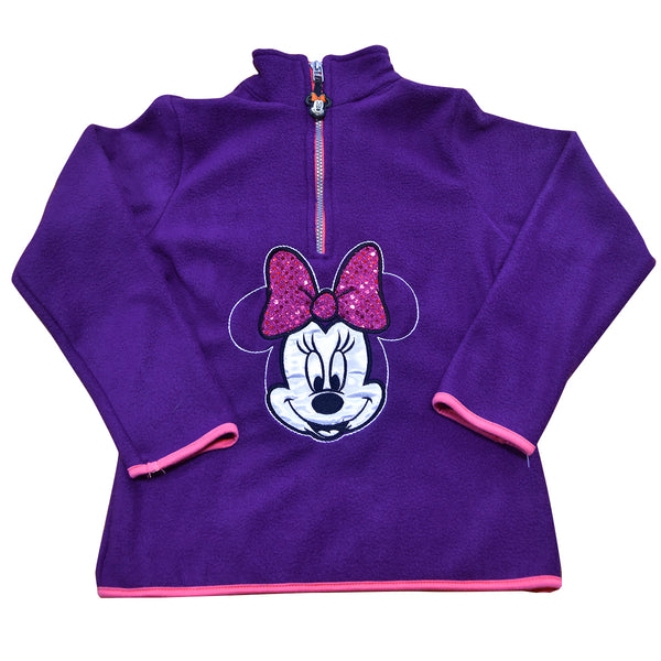 Chamarra Polar Minnie Mouse! Chamarra Para Niña Minnie Mouse