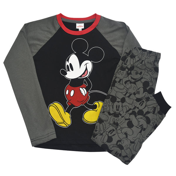 Classic Mickey Black! Pijama Para Niño Mickey Mouse