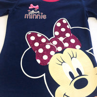 Love Minnie Mouse Navy! Pijama Para Niña Minnie Mouse