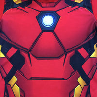 Playera De Armadura Con Capucha De Iron-Man! Playera Para Niño Marvel Avengers