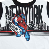 New York Spider-Man Tee! Playera Para Niño Marvel Avengers