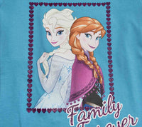 Family Forever! Playera Para Niña Frozen