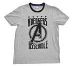 Avengers Assemble Tee! Playera Para Caballero-Hombre Marvel Avengers