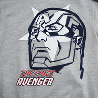 Sudadera Capitan America! Sudadera Para Niño De Marvel Avengers