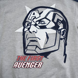 Sudadera Capitan America! Sudadera Para Niño De Marvel Avengers