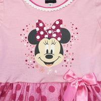 Pink Minnie Dress! Vestido Para Beba Minnie Mouse