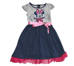 Grey Minnie Mouse Dress! Vestido Para Beba Minnie Mouse