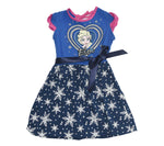 Elsa Navy Dress! Vestido Para Niña Frozen