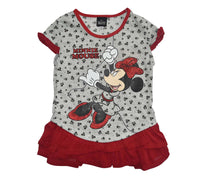 Grey Tee! Playera Para Niña Minnie Mouse