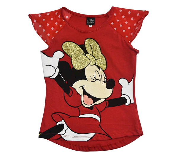 Happy Minnie Tee! Playera Para Niña Minnie Mouse