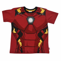 Conjunto Jogger Y Playeras Para Niño Iron-Man Marvel Avengers Set 3 Piezas