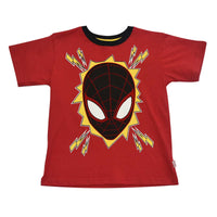 Conjunto Jogger Y Playeras Para Niño Miles Morales Marvel Avengers Set 3 Piezas