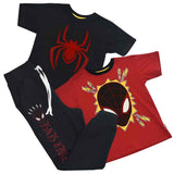 Conjunto Jogger Y Playeras Para Niño Miles Morales Marvel Avengers Set 3 Piezas