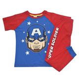 Pijama Mascara Capitan America! Pijama Para Niño Marvel Avengers