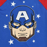 Pijama Mascara Capitan America! Pijama Para Niño Marvel Avengers