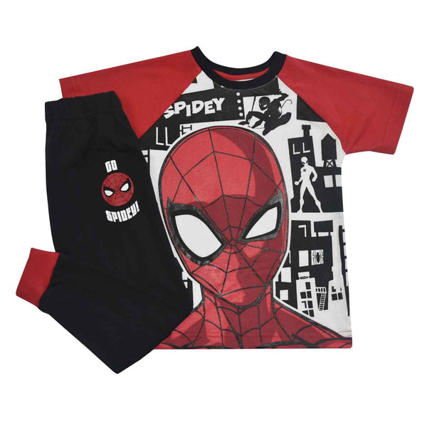 Marvel Spider-Man Pijama largo calentito de algodón para niños con  estampado.: a la venta a 14.44€ en