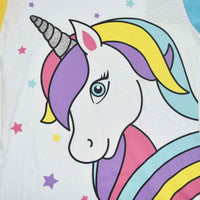 White Unicorn! Pijama Para Niña Carsatoons Exclusive