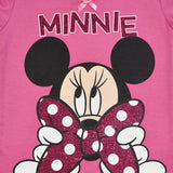 Pink Minnie Mouse! Conjunto De Short Para Niña Minnie Mouse