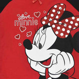 Love Minnie Mouse! Conjunto De Short Para Niña Minnie Mouse