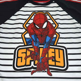 Spidey Black And White Tee! Playera Para Niño Marvel Avengers