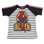 Spidey Black And White Tee! Playera Para Niño Marvel Avengers