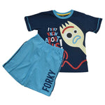 Blue Forky! Conjunto De Short Para Niño Toy Story