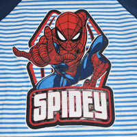 Blue and White Spidey! Conjunto De Short Para Niño Marvel Spider-Man