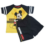 Team Mickey! Conjunto De Short Para Bebe Disney