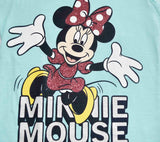 Minnie Mouse Aqua! Conjunto Casual Para Beba Minnie Mouse