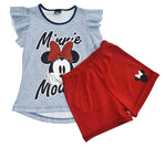 Minnie! Conjunto Casual De Short Para Beba Minnie Mouse