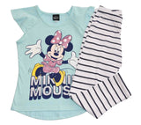 Aqua Minnie! Conjunto Casual Para Niña Minnie Mouse