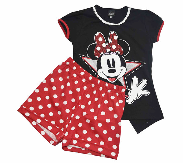 Minnie Star! Conjunto De Short Para Niña Minnie Mouse