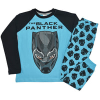 Aqua Black Panther! Pijama Para Niño Marvel Avengers