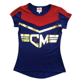 Armadura Capitana Marvel! Playera Para Niña Capitana Marvel