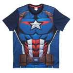 Playera Armadura Capitan America! Playera Para Caballero-Hombre Marvel Avengers